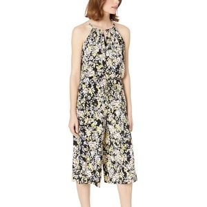 A London Times multi-colored vibrant jumpsuit